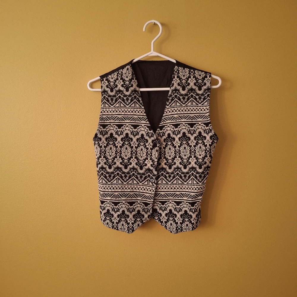 Southwesten Style Paisley Aztec Women's Vest